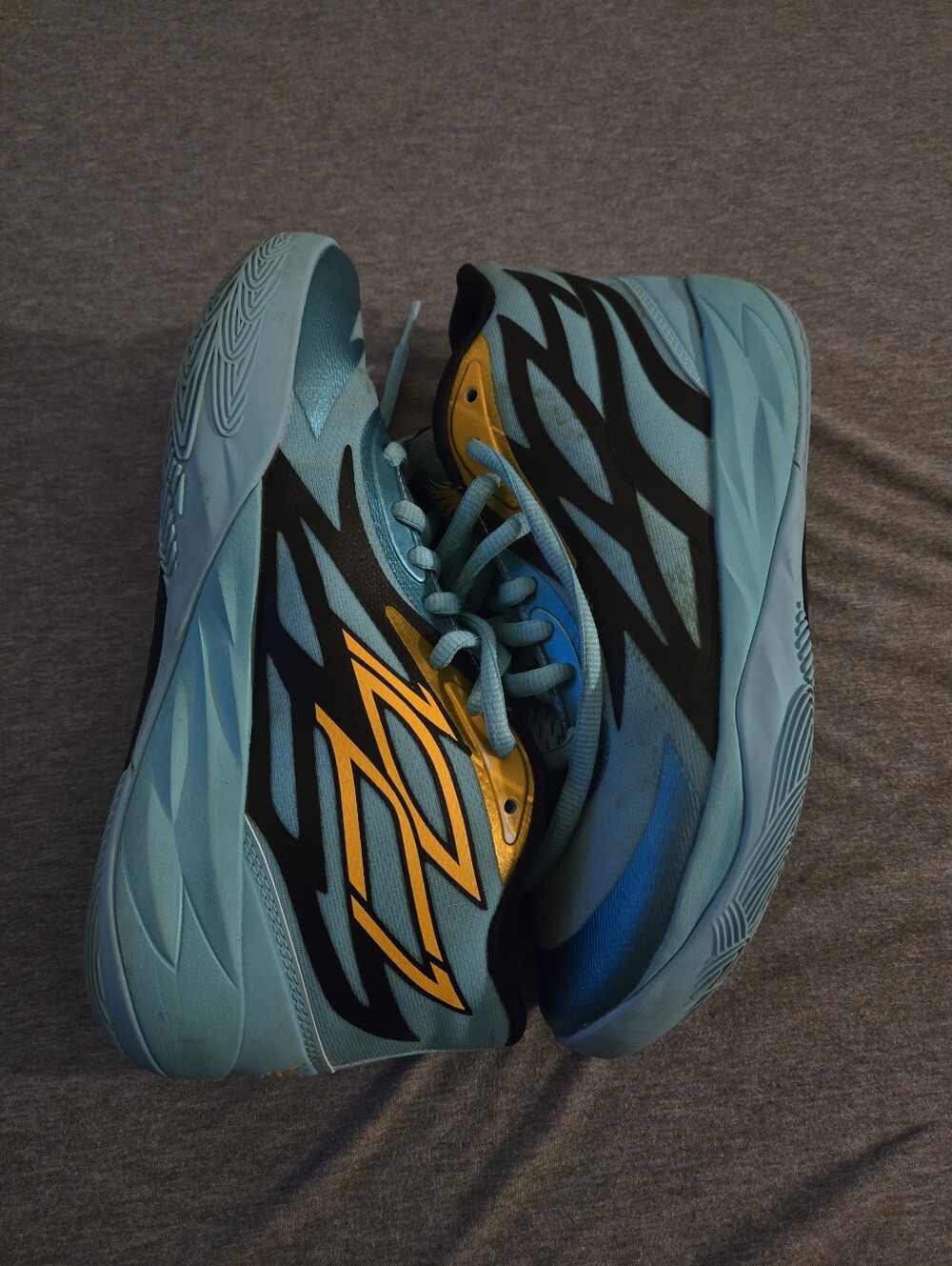 Puma MB.02 "Honeycomb" signature basketball sneakers by LaMelo Ball